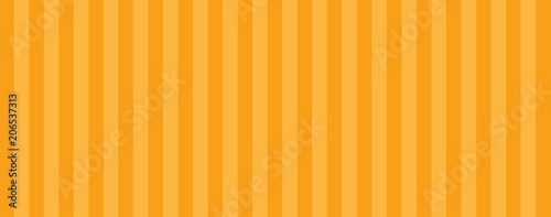 Orange Striped Banner