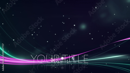 Organic Lines Title