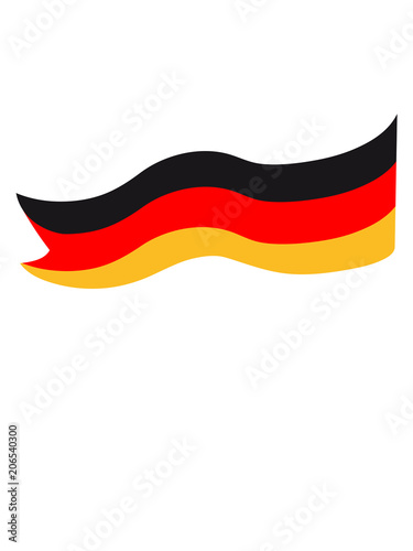 3 farben deutschland nation schwarz rot gold flagge design logo cool