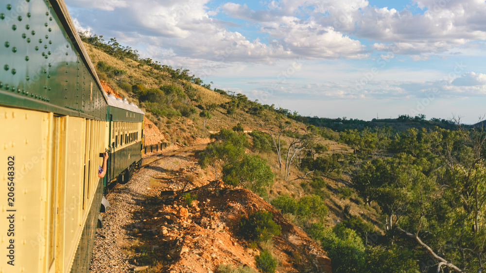 Pichi Richi railway in Quorn South Australia
