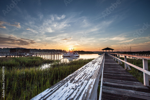 Sunrise Over Savannah Marsh