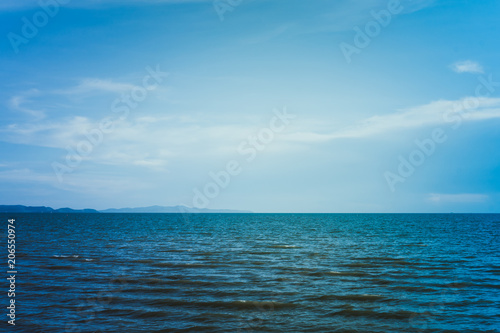 Horizon of the sea background landscape