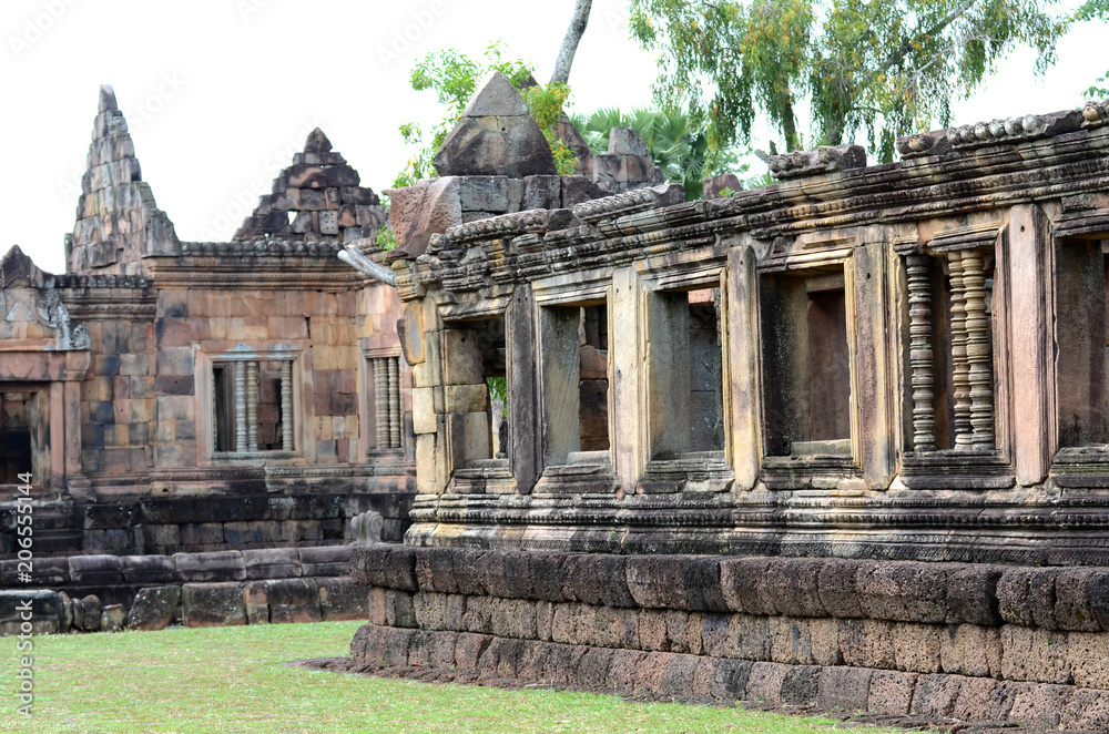 Religious Park Age of creation thousands of years.Buriram Province - Thailand.