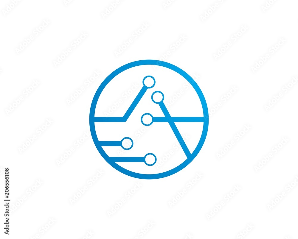 circuit ilustration vector