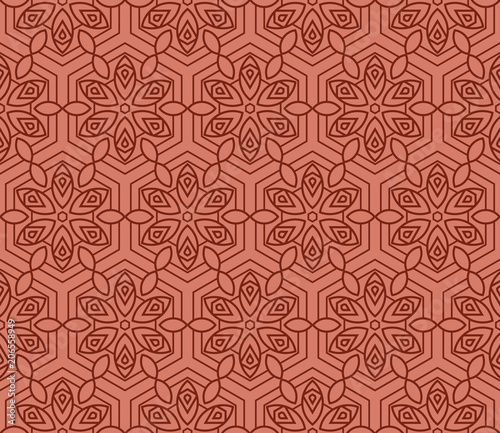 geometric seamless pattern. Vector illustration. For modern interior design, fashion textile print, wallpaper, decor panel