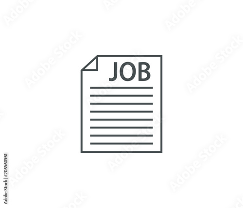 Job document icon