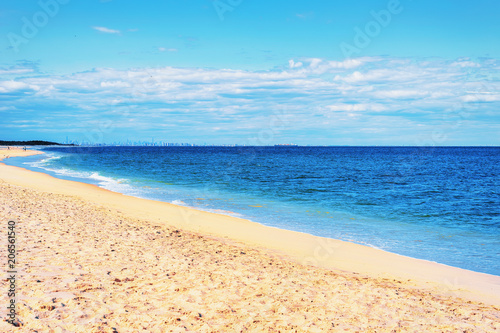 Ocean shore Sandy Hook