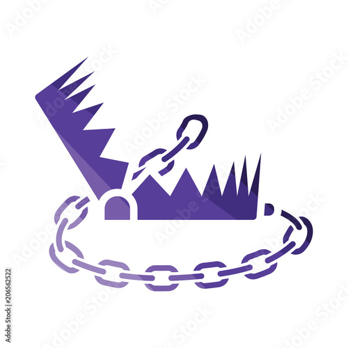Bear hunting trap  icon