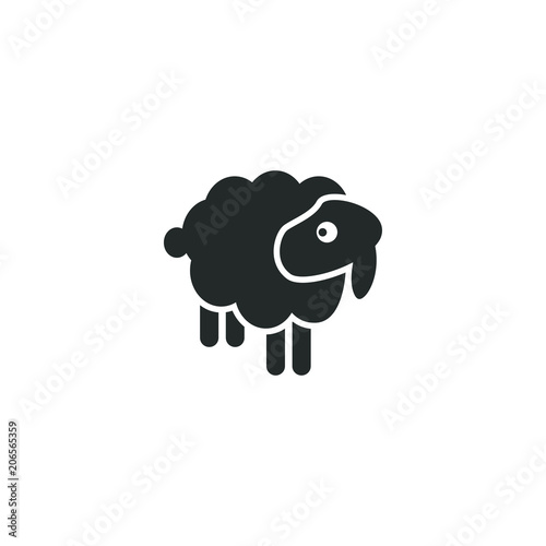 Sheep logo icon template © haris