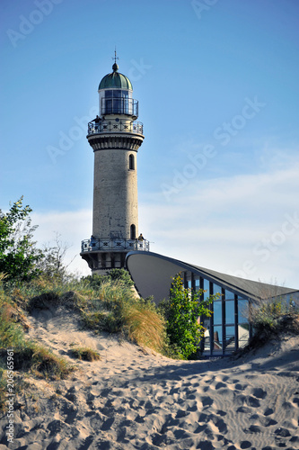 Sandspuren zum LT Warnemünde