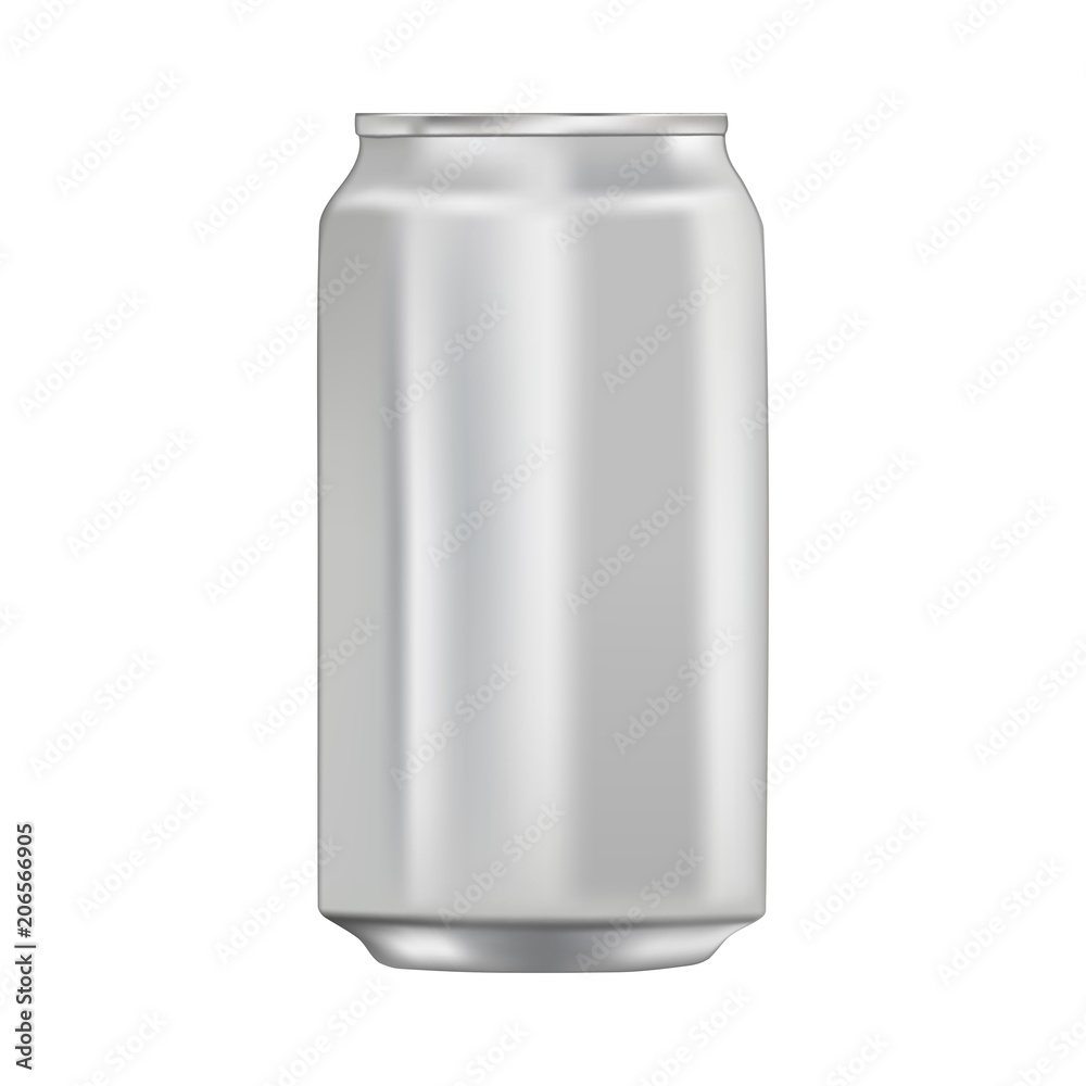 Mock up template aluminum can for design of beverages. Mock up template aluminum can for design of beverages.