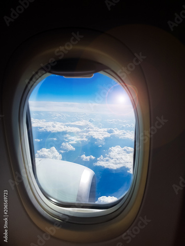 airplane window © marko