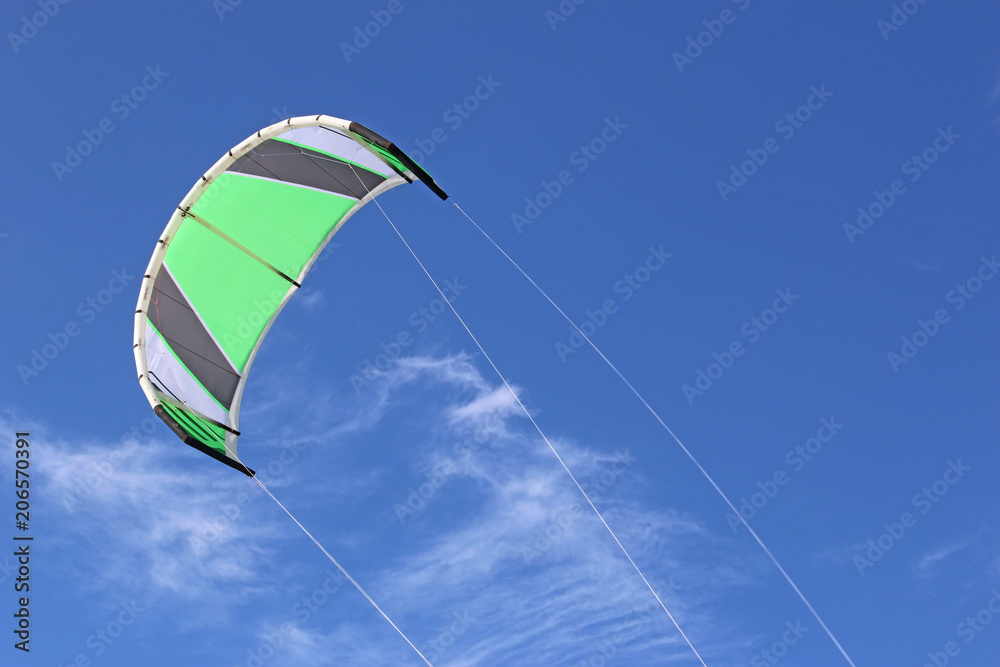 Power kite flying Stock Photo Adobe Stock
