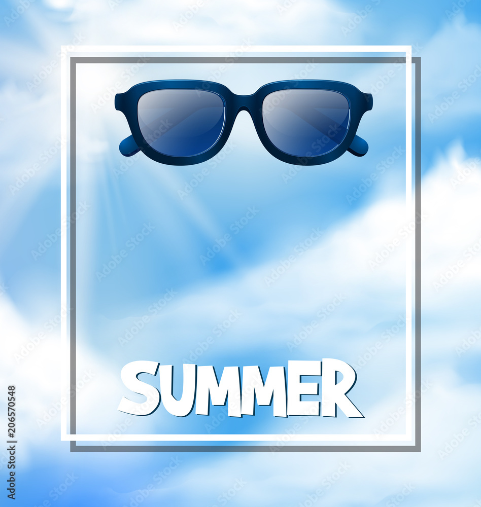 Summer Frame with c