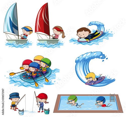 A Set of Water Activities