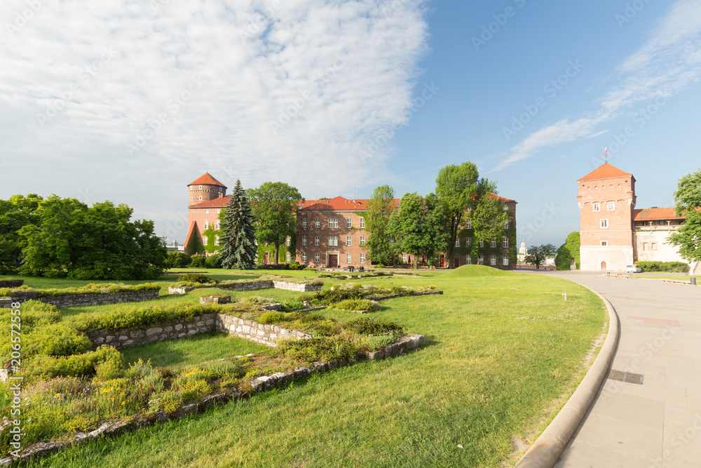 Fototapeta premium Krakow, historical architecture of the city