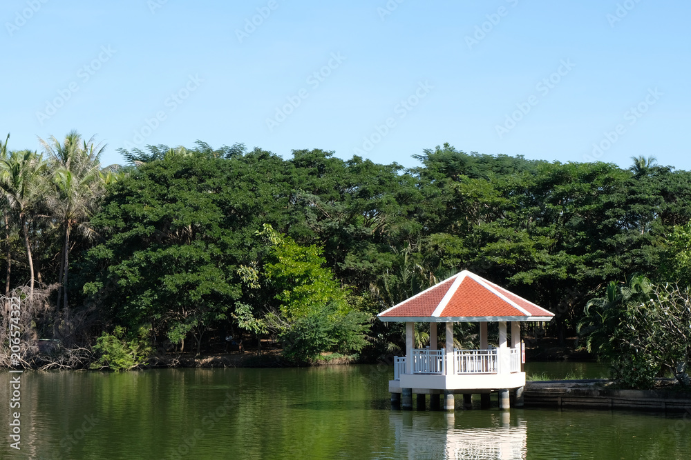 Waterfront Pavilion in the garden Waterfront Pavilion in the garden