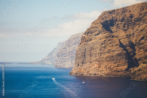 Los Gigantes rock in Tenerife photo