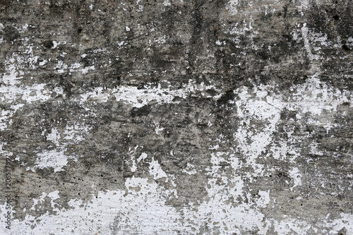 Grey grunge texture cement wall. copy space © paisan191