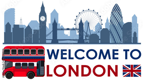 Welcome to London England Landscape