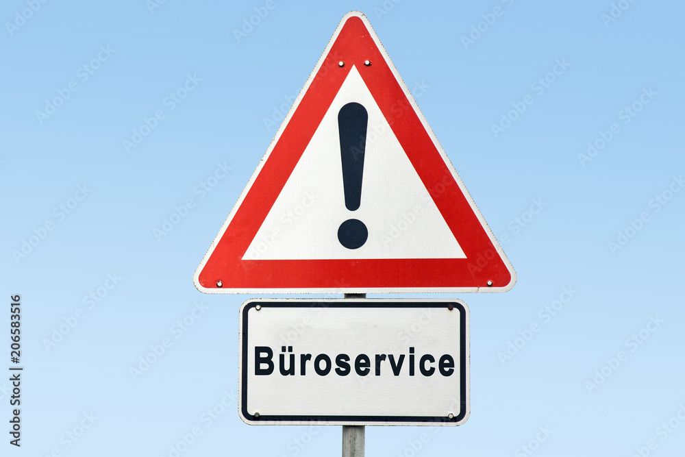 Schild 327 - Büroservice Schild 327 - Büroservice