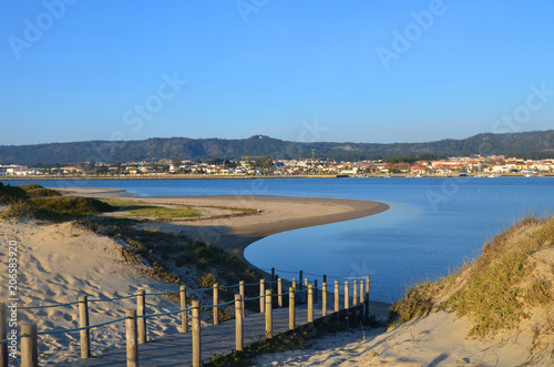 Lima River. Viana do Castelo. Portugal