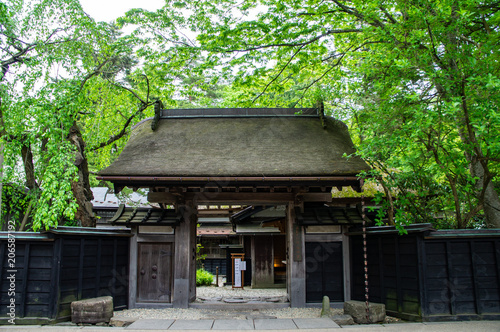 Naklejka 新緑の角館（日本、秋田県）