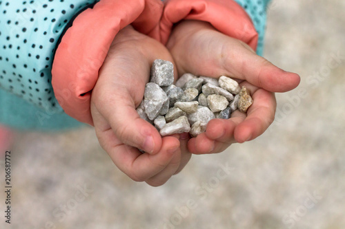 Stones in the hands