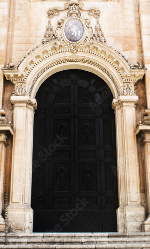 A Baroque Style Large Door