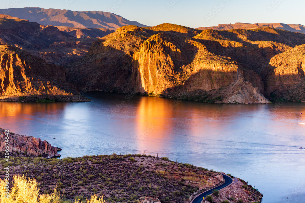 Naklejka premium Canyon Lake