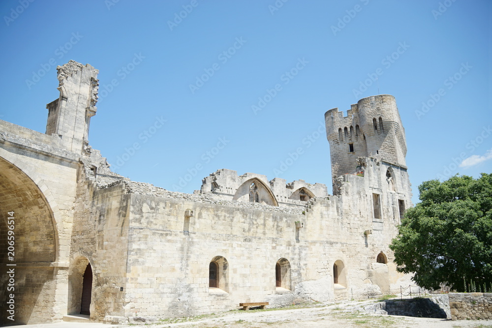 Abbaye de Montmajour in Provence from France