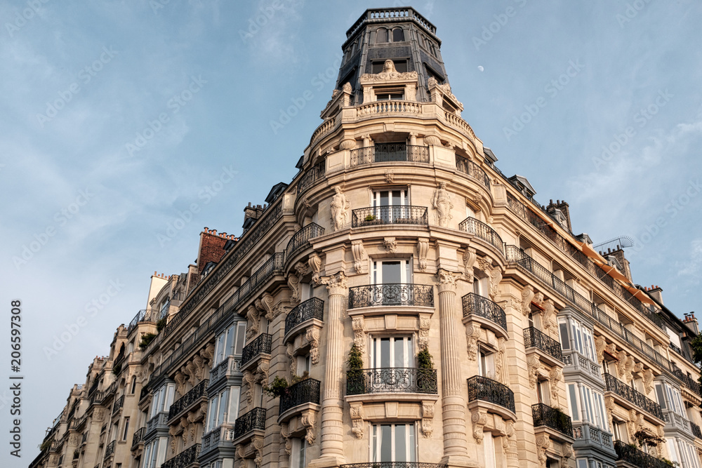 Fototapeta Historische Architektur in Paris, Frankreich