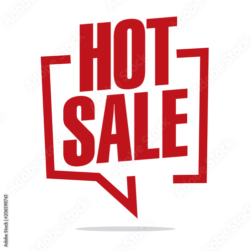 Hot sale white red isolated sticker icon