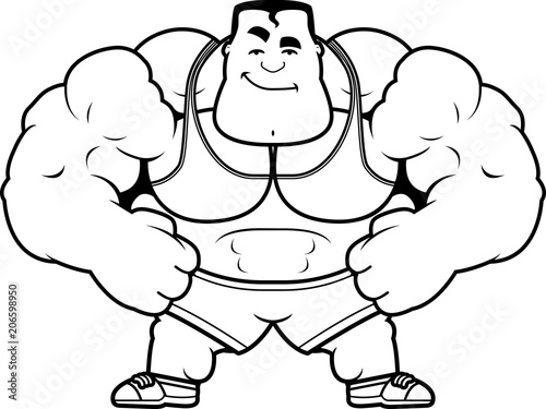 Cartoon Trainer Confident