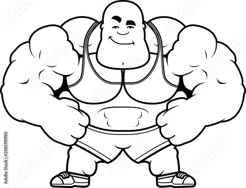 Cartoon Trainer Confident