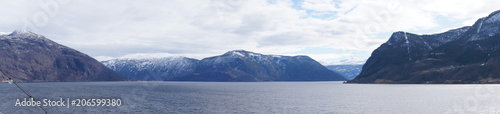 Sognefjord in Norwegen photo