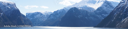 Sognefjord in Norwegen photo