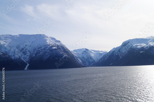 Sognefjord in Norwegen photo