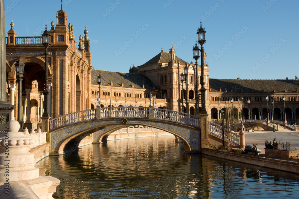 the beautiful Seville, in the south of Spain