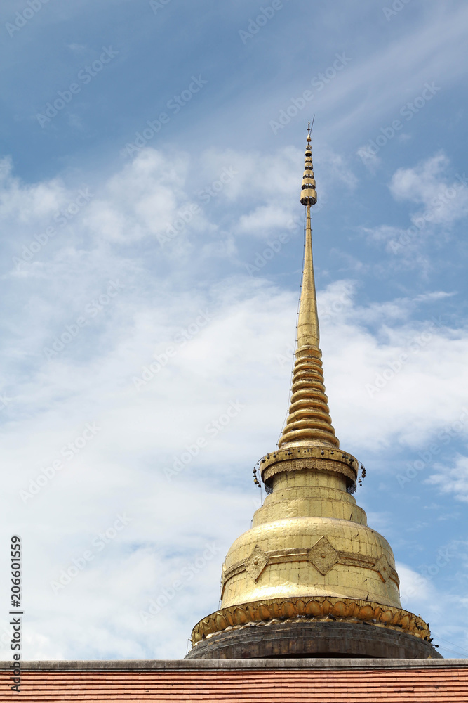 Thai temple, Wat Phra That Lampang Luang, Lampang, Thailand