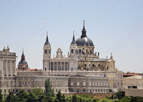 Santa Maria la Real de La Almudena in Madrid. Spain