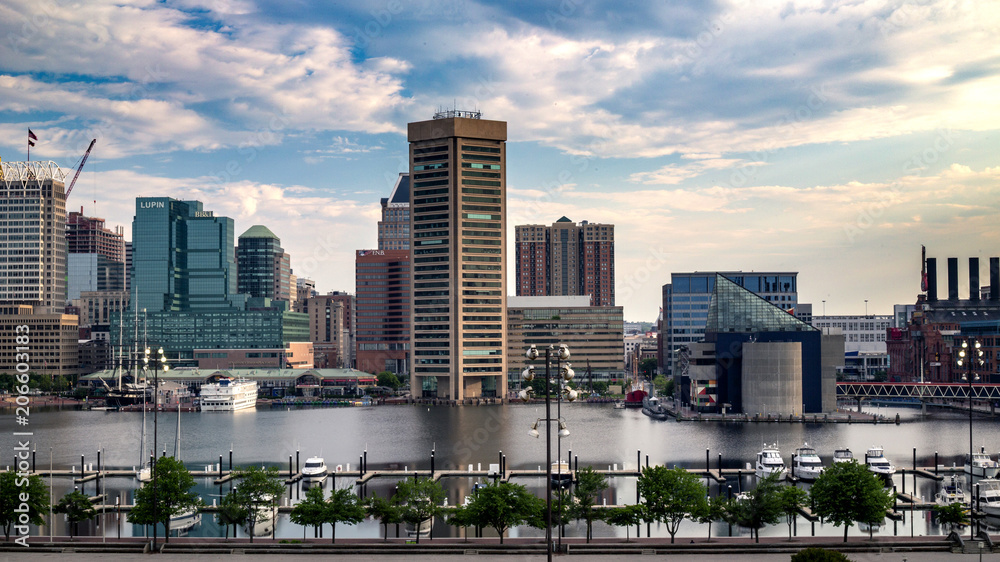 Baltimore City, Federal Hill, Inner Harbor Baltimore City, Federal Hill, Inner Harbor