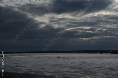 Possible precipitation in the form of a beautiful landscape