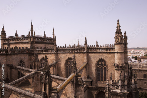 Obraz na płótnie catedral de sevilla w salonie