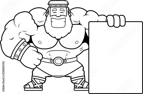 Cartoon Zeus Sign