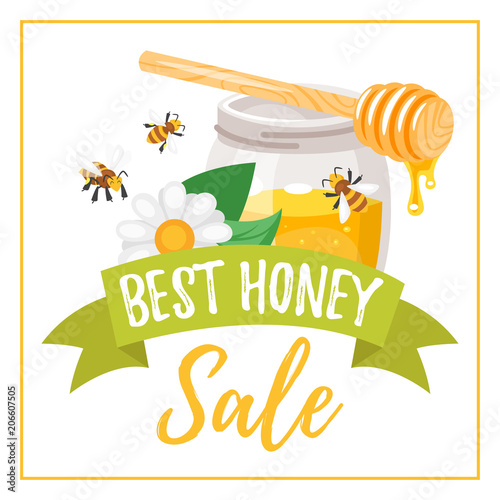 honey sale banner