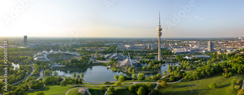 Olympiapark Panorama - Munich, Germany photo