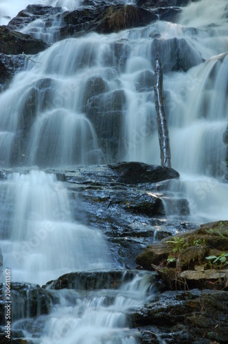 fast running waterfalls