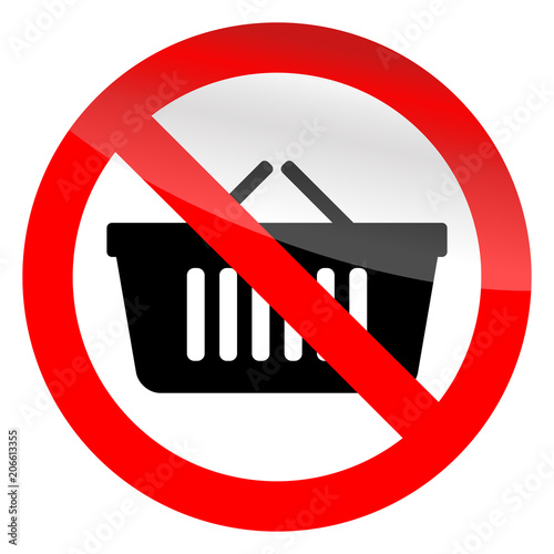 No cart shop