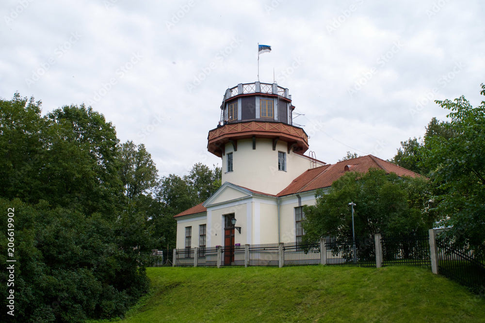 Old Observatory of Tartu in Toome Park, Estonia